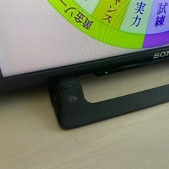 32型SONYテレビ 約7年使用 スタンド割れ目ありの画像