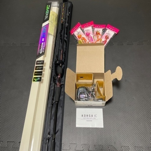 【新品未使用】釣り　タイラバ　ダイワ　紅牙　ロッド　リール