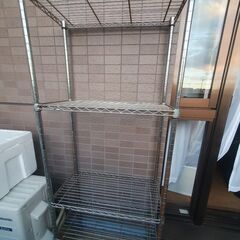 ５段メタルラックの画像