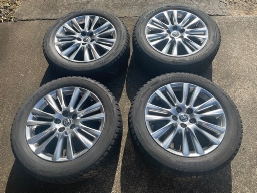 ハリアー トヨタ純正ホイール スタッドレスタイヤ4本セット