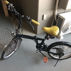 6段変速折り畳み自転車
