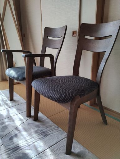 飛騨家具  シラカワ ダイニングチェア S705・S706