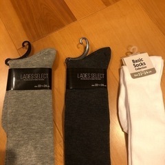 ニーハイソックス　3本セットの画像