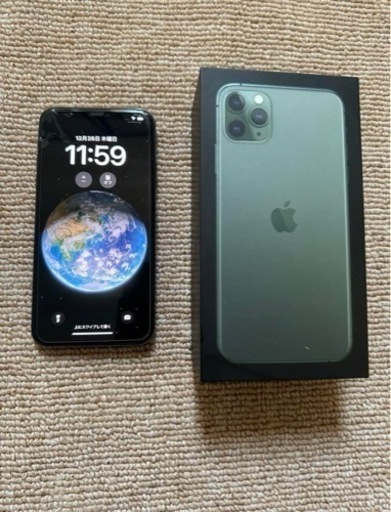 iPhone 11 Pro Max 256GB ミッドナイトグリーン