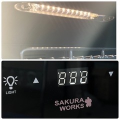 美品 ワインセラー さくら製作所 55L  22本収納 SB22 説明書付き 2019年製 低温冷蔵機能の画像