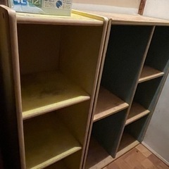 【受け渡し者決定】カラーボックス2個の画像