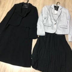 中古服　13号　フォーマル　ブラックフォーマル　クリーニング済み