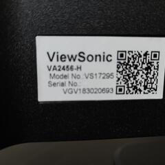 PCモニター ViewSonic 24インチ フルHDの画像