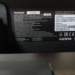 PCモニター ViewSonic 24インチ フルHDの画像
