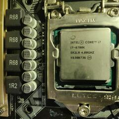 cpu i7 6700k ※マザーボード付(ASUS H170-PRO)の画像