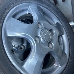 ㊗️ありがとうございました㊗️🛞155 70 13       美品　ホイール付きタイヤ🚗の画像