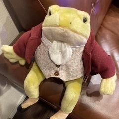 ピーターラビットのジェレミーフィッシャーどん　ぬいぐるみ