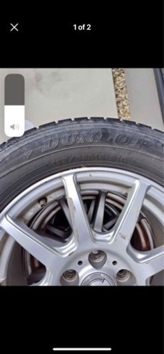 プリウススタンドレスタイヤ　ホイル付け