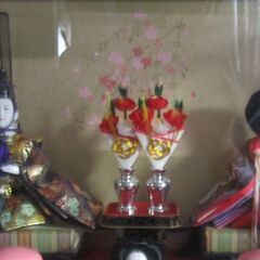 あげます　久月 雛人形 ケース飾り 五人飾りの画像