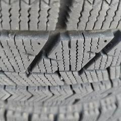 155/65R14　スタッドレスアルミセット　ブリジストンVRX　セリアル3420　しっかり山あります！！軽自動車用の画像