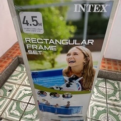 INTECX プール(フィルター、ハシゴ、プールカバー付き)の画像