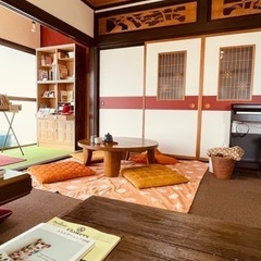 山のふもと古民家カフェでの絵本の読み聞かせ会