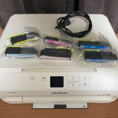 【訳あり】EPSONインクジェットプリンターEP-707A＋純正インク