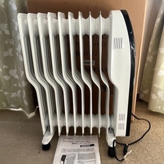 美品オイルヒーターですの画像