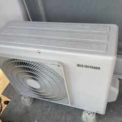 コスパ◯　6畳エアコン、室外機、ホース（アイリスオーヤマ）の画像