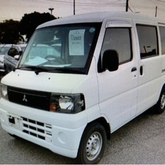 車検付　軽バン　貨物　軽箱　大型キャリア付の画像