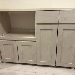 キッチンカウンター 幅120cm×奥行39.5cm×高さ89cmの画像