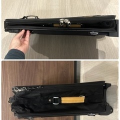 ミッキーのキャリーバッグの画像
