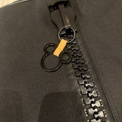 ミッキーのキャリーバッグの画像