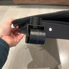 ミッキーのキャリーバッグの画像