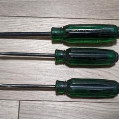 値下げKTC貫通型マイナスドライバー8本セットの画像