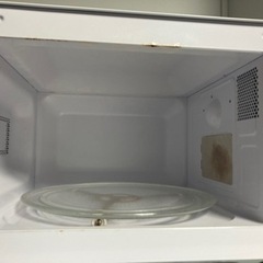 電子レンジ　無料でお譲りいたします。の画像