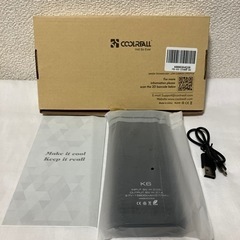 【新品未開封】モバイルバッテリー 15600mAh COOLREALL PB-K6-15600-BK スマホフル充電約3回分の画像