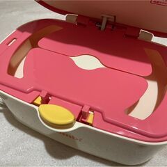 COMBI コンビ クイックウォーマー　あったかおしりふき ベビーザらス限定 ピンク 説明書付きの画像