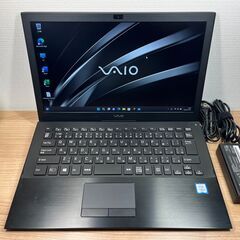 美品＞1242  ノートパソコン VAIO VJPB   i5/8GB/SSD 256GB/Office付け Windows11