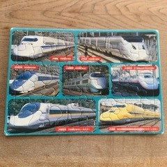 乗り物大好き！パズルセット　新幹線　トーマスの画像