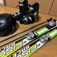 キッズ120センチスキーセットの画像