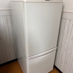 2018年製 Panasonic NR-B14BW 冷蔵庫 138Lの画像