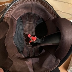 美品❗️女性用ジェットヘルメット／マットブラックの画像