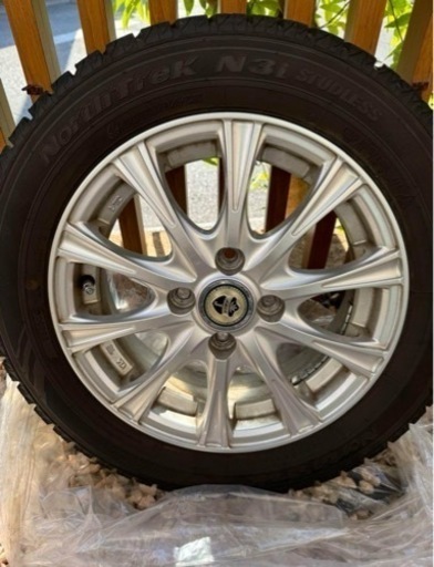 スタッドレスタイヤホイル付き165/65R14 79S