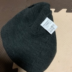 美品north face ニット帽の画像