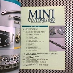 「MINI CUSTOMIZING FILE」 本の画像