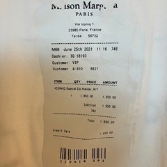 【値下げ可】アイコニック Maison Margiela 長袖シャツ 白 pazzo カスタムカルチャーの画像