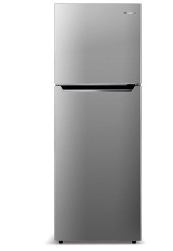 即お取引、お取り置き可　お値下げ可ハイセンス 冷蔵庫 幅55cm 227L シルバー HR-B2302 2ドア 右開き 大容量冷蔵室174L 自動霜取り スリム