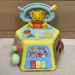 【美品】くまのプーさんと絵本でおしゃべり 知育おもちゃの画像
