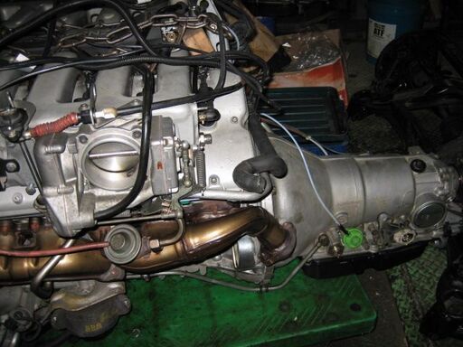 MB-V12エンジン及びリビルト済みA/Tコンビネーション販売 35,750円