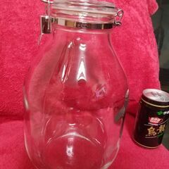 保存瓶　保存容器　ガラス容器　大型品　大容量5L  中古品の画像