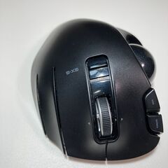 トラックボールマウス ワイヤレス（M-XT2DR） 無線 USB 6ボタン 右手用　使用品の画像