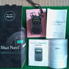 Shot Navi POCKET 動作確認済み（写真１，２本体液晶画面参照）の画像