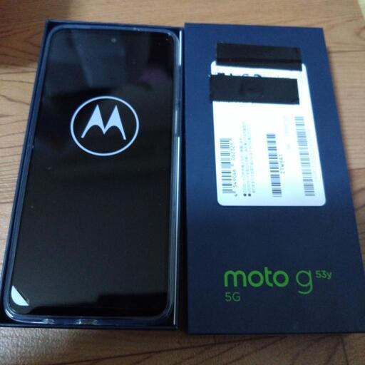 moto g53y 5G インクブラック MOTOROLA moto g53y 5G A301MO インク