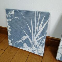 ☆新品同様☆ 2023年購入  3枚セット キャンバスアート  ※壁掛け アート パネル デザイン ポスター インテリア　〜配達可能〜

②の画像